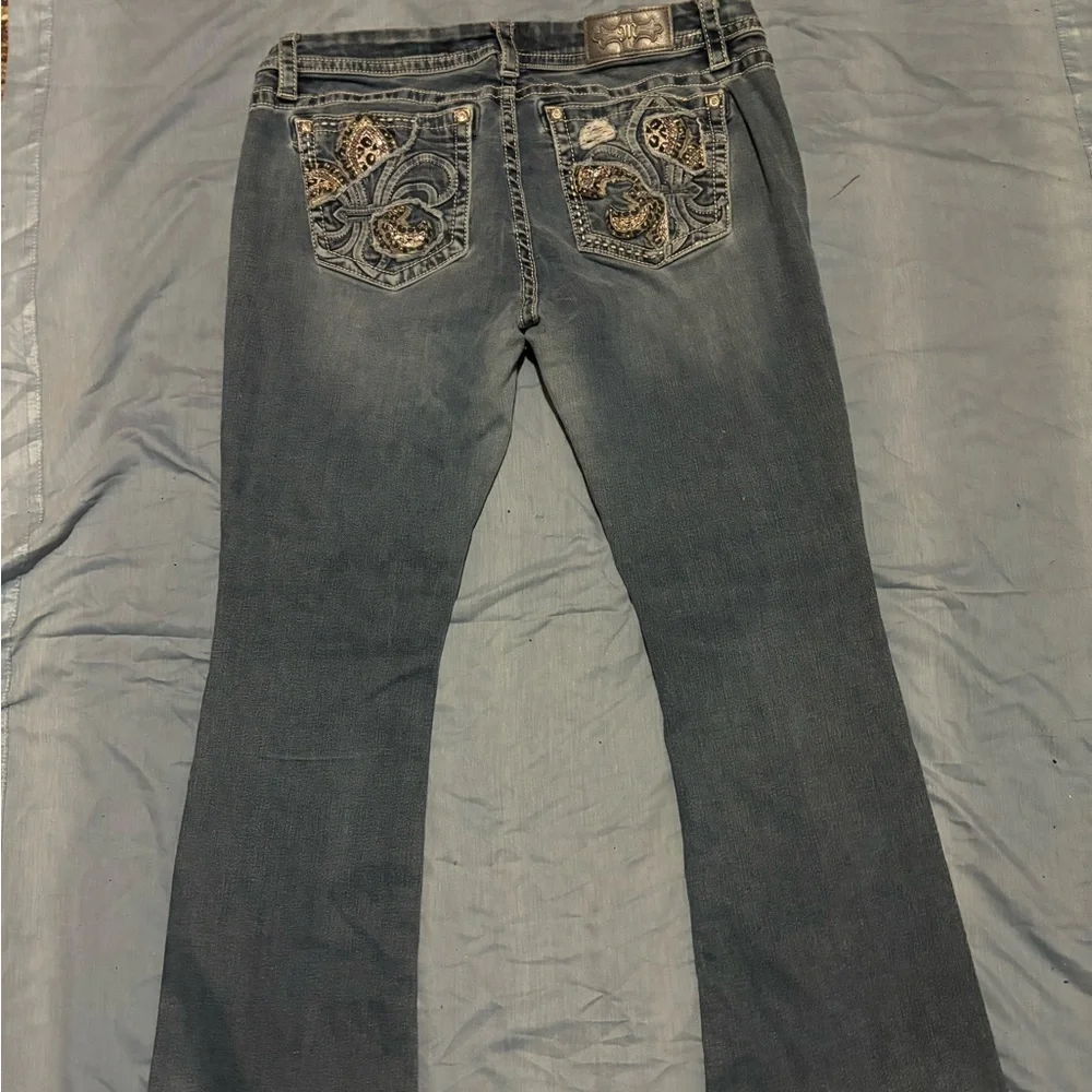 Miss me jeans size 34 inseam 30 great look and design - Picture 4 of 4